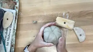 Clay Pumpkin: start to finish, pre-bisque IMG 0587