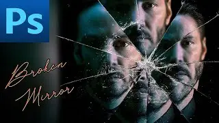 Broken Mirror Effect - Photoshop Tutorial