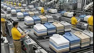 😱 Inside the NIKE T Shirt Factory  How MILLIONS of Nike Shirts Are Made EVERY Day!