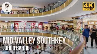 Walking In Mid Valley Southkey JB | JB Megamall | Johor Bahru Malaysia | Walking Tour 2022 [4K]