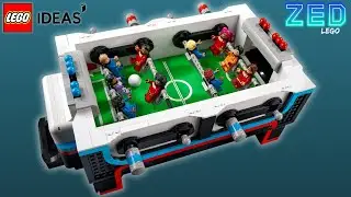 Time-Lapse of the LEGO Ideas Table Football (#21337)