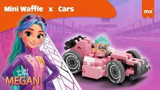Wyścig kreatywności z klockami Mini Waffle Cars. Super r&oacute;żowa bryka od Marioinex.