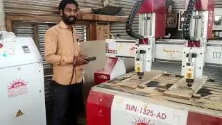 Double head CNC Router machine price in India 9888386921
