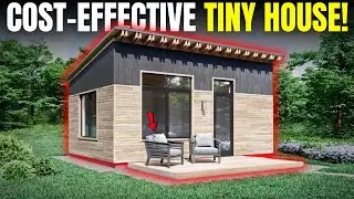 Amazing Tiny House With Spacious Single Floor Design & Cost-Effective Features
