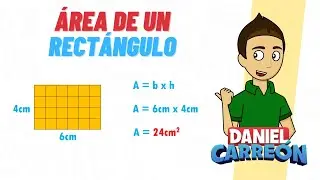 &Aacute;REA DE UN RECT&Aacute;NGULO Super facil - Para principiantes