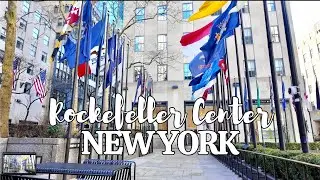 📍🇺🇸 4K ROCKEFELLER CENTER Walking Tour | NEW YORK CITY I 2025