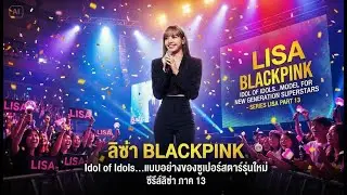 เปิดขุมทรัพย์! ลิซ่า BLACKPINK Idol of Idols   แบบอย่างของซูเปอร์สตาร์รุ่นใหม่ ซีรีส์ลิซ่า ภาค 13