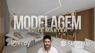 PROJETO COMPLETO - SU&Iacute;TE MASTER #1 SKETCHUP E VRAY