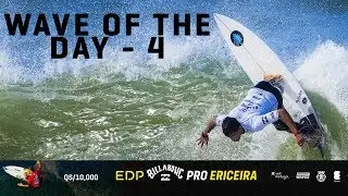 Alex Ribeiro Near-Perfect 9.83, EDP Wave of the Day 4