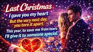 WHAM - LAST CHRISTMAS ( LYRICS) | CHRISTMAS SONG | THE LYRIC LOFT