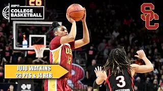 JuJu Watkins scores 23 & USC hands Rutgers WORST LOSS IN SCHOOL HISTORY! 😳 | ESPN College Basketball