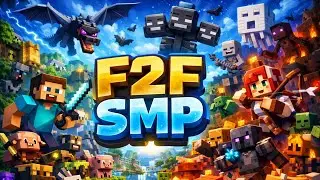 F2F SMP | Ultimate Minecraft Multiplayer Survival Live 🔴#short #MinecraftLive #minecraft