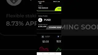 Phoncex! A future centralized exchange. Join it and start mining their future stable coin PUSD!