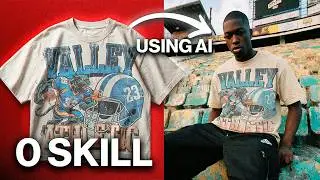 Full Tutorial: Design a T-Shirt + Create AI Campaign Videos