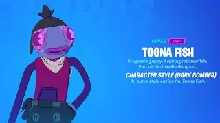 Fortnite - How To Unlock Toona Fish Style Dark Bomber Open Chest in The Sideways 20 Times!
