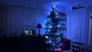 Bad Apple!! On A Christmas Tree