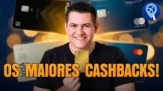 Os 10 melhores cart&otilde;es para cashback