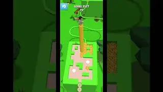 Gameplay top mobile games Relaxing n satisfying game iOS/ANDROID Stacky Dash  #shorts Level 2577