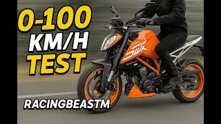 New gen Duke 390 ka 0 to 100 test or top speed 🤯 #duke390 @racingbeastM