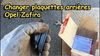 [COMMENT REMPLACER LES PLAQUETTES ARRIÈRE SUR OPEL ZAFIRA]
