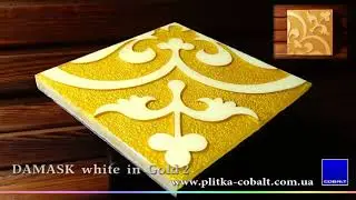 Авторская 3D плитка ручной работы DAMASK.  Пилотное исполнение образцов.  Часть 2