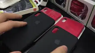 Оригинальные чехлы Apple iPhone XS Max silicon case - за что платим 4.000₽ ???