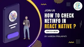 Check Netinfo State In React Native | Check No Internet Wifi | React Native Tutorial In Hindi #35