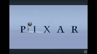 Pixar bloopers but with the new logo