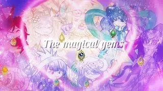 Magical gems transform ⚡️💙💛💚❤️🧡💜🩵💛⭐️🌟/ 😇the power of good the rule of evill😈
