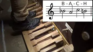 B-A-C-H ARIOSO OSTINATO - ALESSANDRO CARTA - ORGAN (ON BACH'S NAME - BACH MOTIF)  AGATI ORGAN LERICI