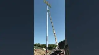 Musco light 120ft pole