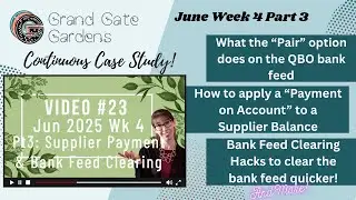 Видеоролик №23 непрерывного исследования Grand Gate Gardens &mdash; июнь, неделя 4: оплата счетов и бан...