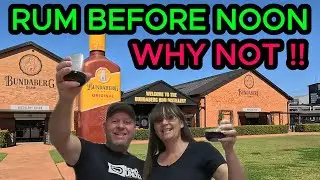 Rum before noon?  Why Not! Bundaberg breaks all the rules! Come join us as we explore this place