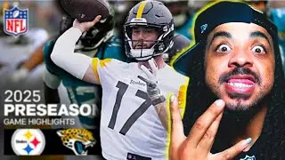 Skylar Thompson 3 TDs & Cam Little 70-Yard Kick! | Steelers vs Jaguars