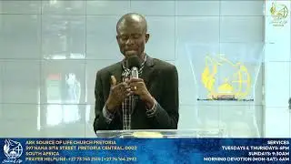 Saturday Morning Devotion - Pastor Patrick - Saturday 27 December 2025