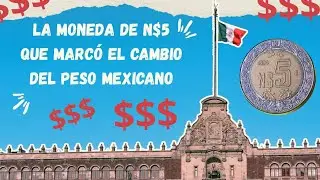 N$ Cinco Pesos Fecha 1994