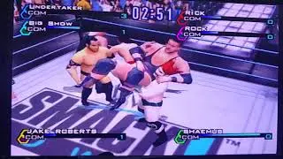 플스2 - WWE 스맥다운3 게임