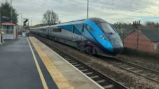 TPE Class 802 passing Micklefield (29/11/24)