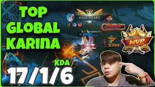 TOP GLOBAL KARINA LEGENDARY IN RANK GAME 🔥~ Bangkawa TV