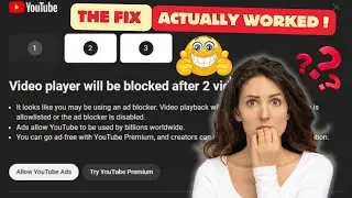 Youtube  Adblocker  Not  Allowed 🛑  Bypass and Fix ?