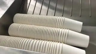 High speed paper cup making machine for 12oz paper cup speed 130pcs/min