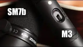 Rode M3 vs Shure SM7b (acoustic guitar) (pt.1)
