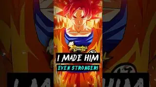 Lvl 99 LF God Goku is INSANE! #dblegends #shorts