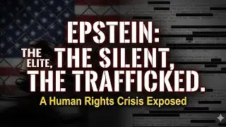 Epstein: The Elite , The Silent , The Trafficked . A Human Rights Crisis Exposed .