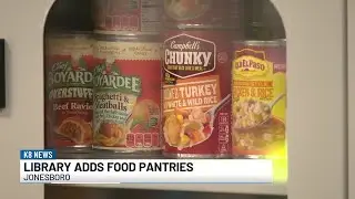 Craighead County Jonesboro Public Library builds food pantries