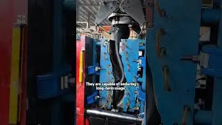 Experience the precision in crafting a blow mold for automotive air intake hoses.  #moldfactory