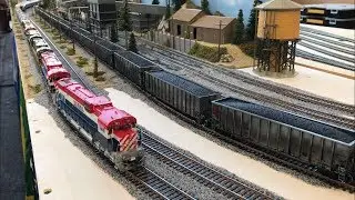 Anlagenfahrt - l&auml;ngster H0 Modellzug &uuml;berhaupt!!!
