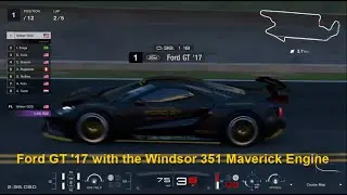 GT7 - The Super Fast Ford GT '17 with Windsor 351 Maverick Engine - ACC700 - Trial Mountain Circuit