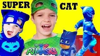 PJ Masks CATBOY CAUGHT SPEEDING & IN TROUBLE! No More SUPER CAT SPEED? Gekko & Catboy Full Episodes