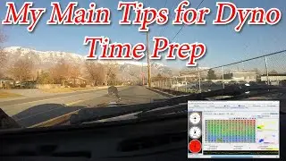 How I prepare my Spark Table for a Dyno Session